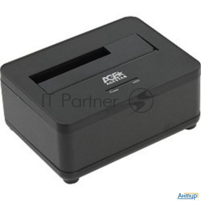 Докстанция 2,5""/3,5"" Sataiii Agestar 3ubt7 (black) Usb 3.0, пластик+алюминий, черная