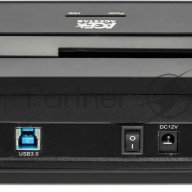 Докстанция 2,5""/3,5"" Sataiii Agestar 3ubt7 (black) Usb 3.0, пластик+алюминий, черная