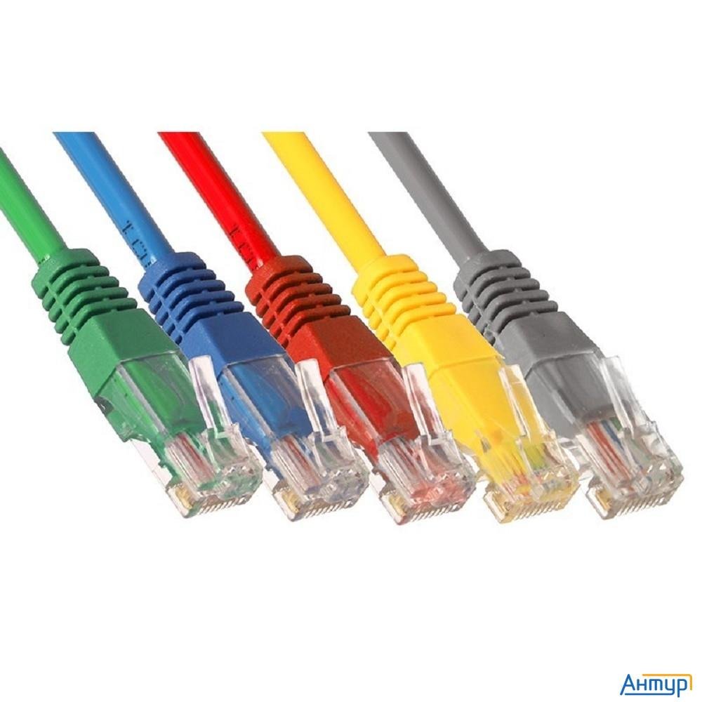 Exegate Ex286375rus Патч-корд Exegate Utp-rj45-rj45-5e-0,3m-lszh-gy, Utp, Cat.5e, Lszh, 0.3м, серый