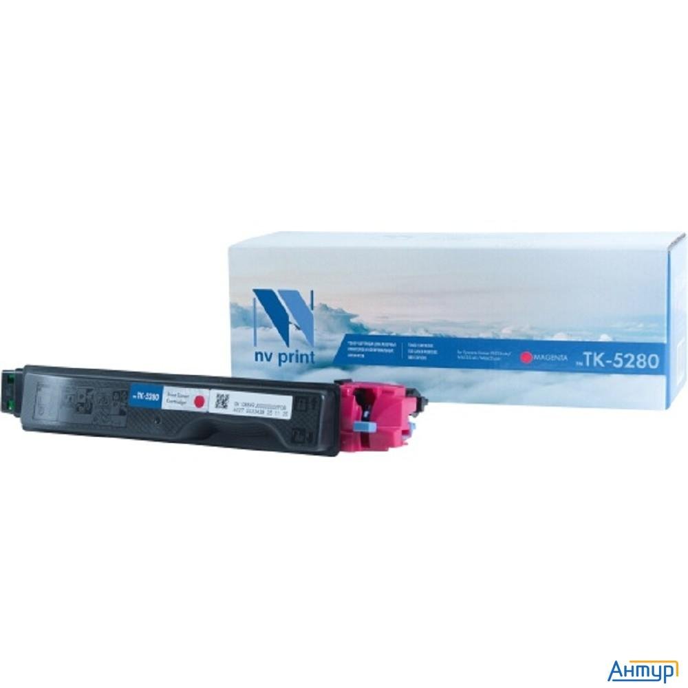 Nv Print Tk-5280m Тонер-картридж для Kyocera Ecosys P6235cdn/m6235cidn/m6635cidn (11000k). Magent