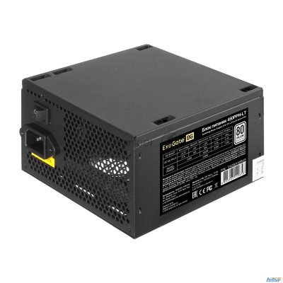 Блок питания 450w Exegate 80 Plus® 450pph-lt-oem (atx, Apfc, КПД 82% (80 Plus), 12cm Fan, 24pin, (4+