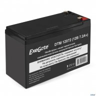 Батарея Exegate Ex285952rus Dtm 12072 (12v 7,2ah, клеммы F1)