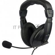 Гарнитура Oklick Hs-m137v черный 1.8м мониторы оголовье