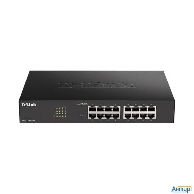 D-link Dgs-1100-16v2/a2a Настраиваемый L2 коммутатор C 16 портами 10/100/1000base-t