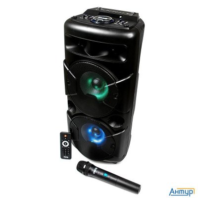 Dialog Oscar Ao-20 - акустические колонки 1.0, 30w Rms,  беспроводной микрофон, Bt+fm+usb+sd+led