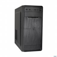 Корпус Miditower Exegate Xp-332 Black, Atx, <без БП>, 2*usb, Audio