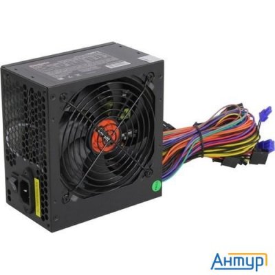 Exegate Ex282072rus Блок питания 550w Exegate 550ppe, Atx, Black, Apfc, 12cm, 24p+(4+4)p Pci-e, 3*id