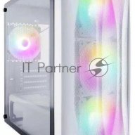 1stplayer Корпус Firebase X3-m White / Matx, Tg / 4x120mm Led Fans Inc. / X3-m-wh-4f1-w