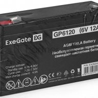 Батарея Exegate Gp6120 (6v 12ah), клеммы F1