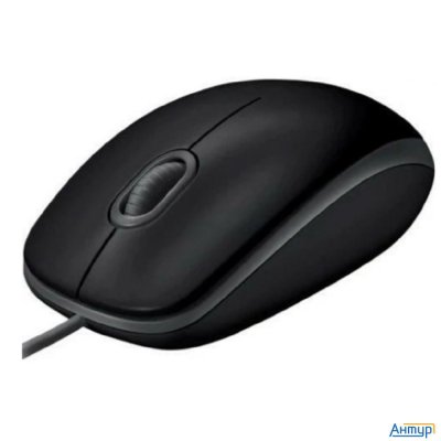 910-005502 Мышь Logitech M110 Silent Black [бесшумная, оптическая, 1000dpi, Usb, 1.8м]