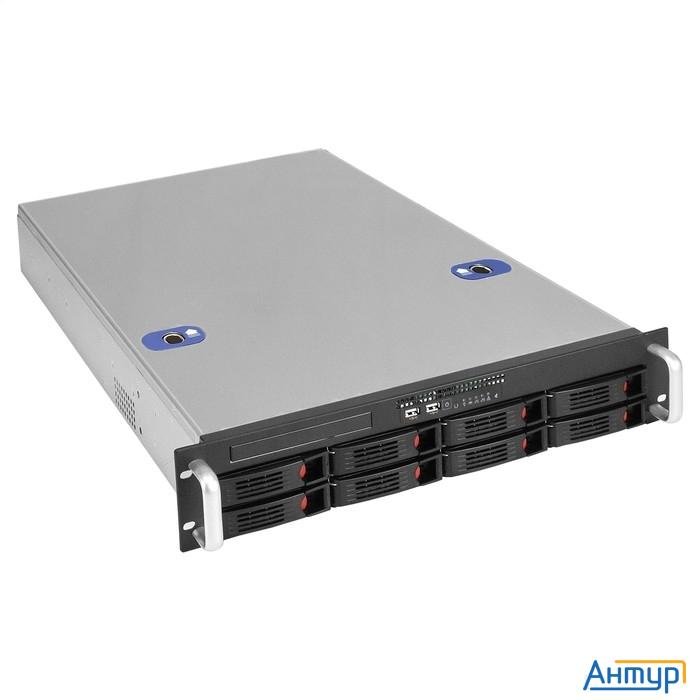 Exegate Ex294562rus Серверная платформа Exegate Pro 2u660-hs08 <rm 19", высота 2u, глубина 660, Redu