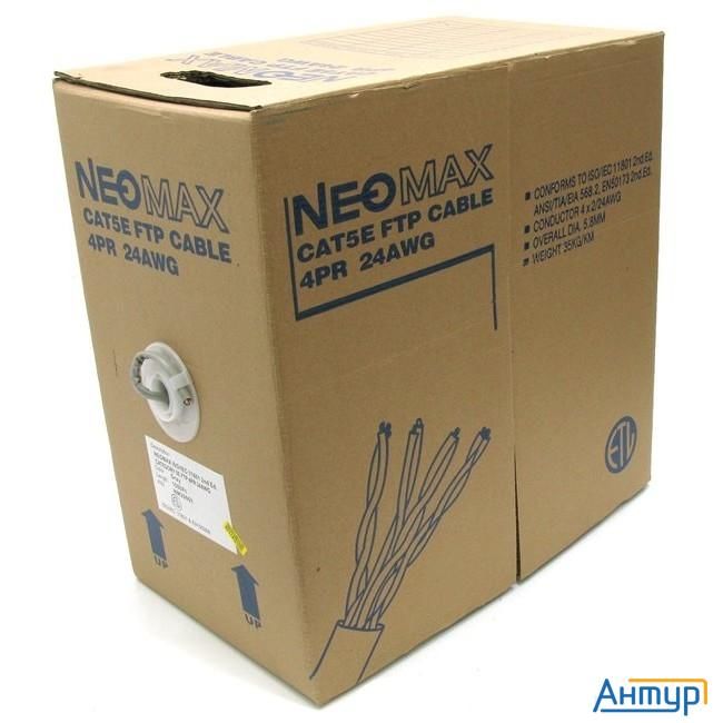 Кабель Ftp Cat.5e, 4 пары, 305м Neomax  [nm20001]