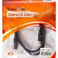 Кабель соединительный Dp-dp 1.4v 8k@60hz  1м, Telecom Pro <tcg750-1m>