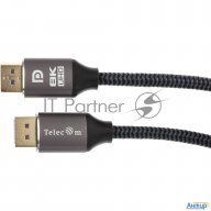Кабель соединительный Dp-dp 1.4v 8k@60hz  1м, Telecom Pro <tcg750-1m>
