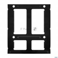 Exegate Ex292544rus Салазки (переходник) Exegate Hd-22t3m металлические для установки 2xhdd/ssd 2.5"