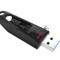 Флеш Диск Sandisk 256gb Ultra Sdcz48-256g-u46 Usb3.0 черный