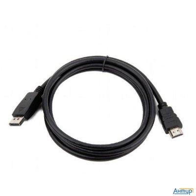 Bion Кабель Displayport - Hdmi, 20m/19m, однонаправленный конвертор сигнала с Displayport в Hdmi, эк