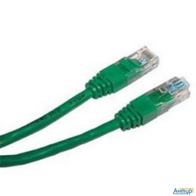 Neomax (nm13001-005g) Шнур коммут. Utp 0.5 м, Cat.5е, зеленый, многожильный