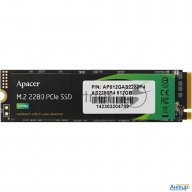 Накопитель M.2 2280 512gb Apacer As2280p4 Client Ssd Ap512gas2280p4-1 Pcie Gen3x4 With Nvme, 2100/15