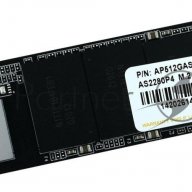 Накопитель M.2 2280 512gb Apacer As2280p4 Client Ssd Ap512gas2280p4-1 Pcie Gen3x4 With Nvme, 2100/15