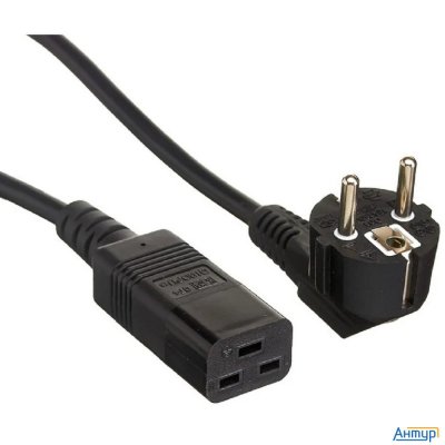 Exegate Ex297805rus Кабель питания Special Pc19-5s (Евровилка Schuko->c19, 3*1.5mm2, Cca, черный, 5м