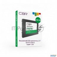 Внутренний Ssd-накопитель Cbr Ssd-240gb-2.5-lt22 серия "lite", 240 Gb, 2.5", Sata Iii 6 Gbit/s, Sm2