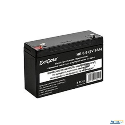 Батарея Exegate Hr 6-9 (6v 9ah, 634w), клеммы F2