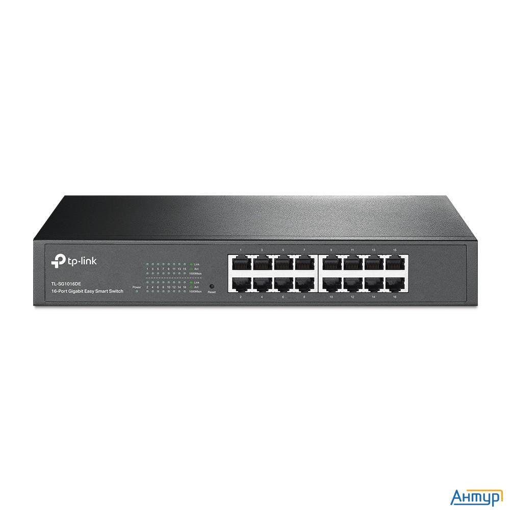 Tp-link Tl-sg1016de Easy Smart гигабитный 16-портовый коммутатор