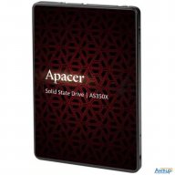Накопитель Ssd Apacer Panther As350x 256gb Sata 2.5" 7mm, R560/w540 Mb/s, Iops 80k, Mtbf 1,5m, 3d Na