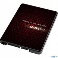 Накопитель Ssd Apacer Panther As350x 256gb Sata 2.5" 7mm, R560/w540 Mb/s, Iops 80k, Mtbf 1,5m, 3d Na