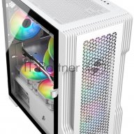 1stplayer Корпус Trilobite T3 White / Matx, Tg / 4x 120mm Led Fans Inc. / T3-wh-4f1-w