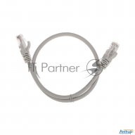 Патч-корд U/utp Rexant категория 6, Rj45-rj45, неэкранированный, 26awg, Lszh, серый, 0.5 м