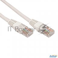 Патч-корд U/utp Rexant категория 6, Rj45-rj45, неэкранированный, 26awg, Lszh, серый, 0.5 м