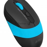 Мышь A-4tech Fstyler Fg10 черный/синий оптическая (2000dpi) беспроводная Usb [1147565]