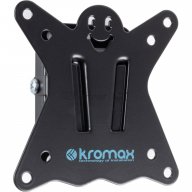Кронштейн для телевизора Kromax Casper-100 черный 10"-32" макс.25кг настенный фиксированный