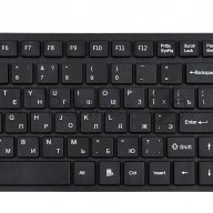 Клавиатура Acer Okw010 [zl.kbdee.002] Keyboard Usb Slim Multimedia Black