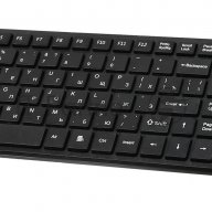 Клавиатура Acer Okw010 [zl.kbdee.002] Keyboard Usb Slim Multimedia Black