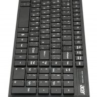 Клавиатура Acer Okw010 [zl.kbdee.002] Keyboard Usb Slim Multimedia Black
