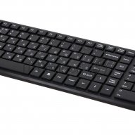 Клавиатура Acer Okw010 [zl.kbdee.002] Keyboard Usb Slim Multimedia Black