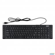 Клавиатура Acer Okw010 [zl.kbdee.002] Keyboard Usb Slim Multimedia Black