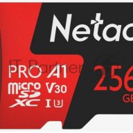 Флеш-накопитель Netac Карта памяти Netac Microsd P500 Extreme Pro 256gb, Retail Version Card Only