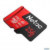 Флеш-накопитель Netac Карта памяти Netac Microsd P500 Extreme Pro 256gb, Retail Version Card Only