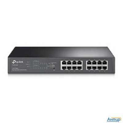 Tp-link Tl-sg1016pe Easy Smart гигабитный 16-портовый коммутатор с 8 портами Poe+