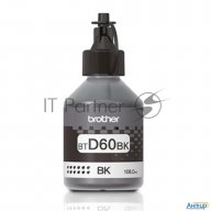 Бутылка с оригинальными чернилами Btd60bk черный (6500стр.) для Brother Dcp-t310/t510w/t710w