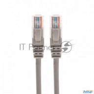 Патч-корд U/utp Rexant категория 6, Rj45-rj45, неэкранированный, 26awg, Lszh, серый, 1.5 м