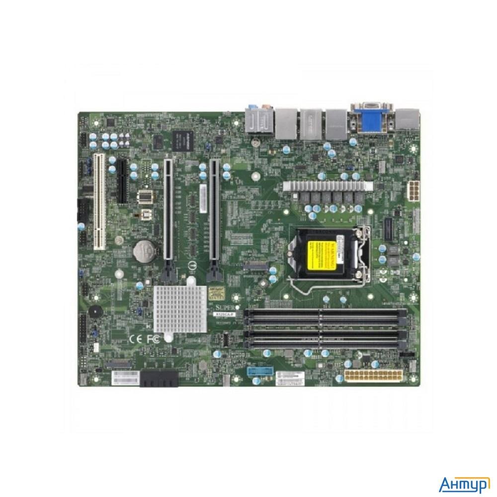 Supermicro Mbd-x12sca-f-b {w-1200 Cpu, 4 Dimm Slots, Intel W480 Controller For 4 Sata3 (6 Gbps) Port