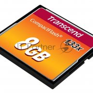 Флеш карта Cf 8gb Transcend Ts8gcf133 W/o Adapter