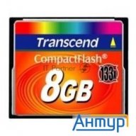Флеш карта Cf 8gb Transcend Ts8gcf133 W/o Adapter