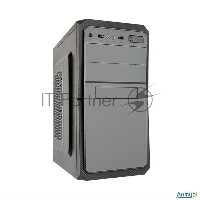 Корпус Exegate Ex284027rus Minitower Ba-202 Black, Matx, <без БП>, 2*usb, Audio
