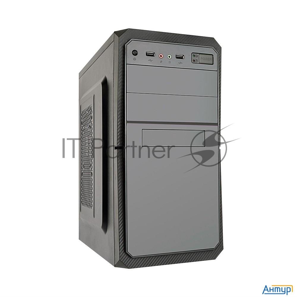 Корпус Exegate Ex284027rus Minitower Ba-202 Black, Matx, <без БП>, 2*usb, Audio